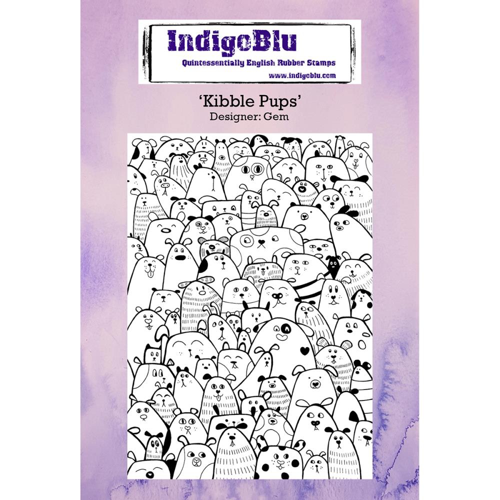 Bild 1 von IndigoBlu Gummistempel Kibble Pups