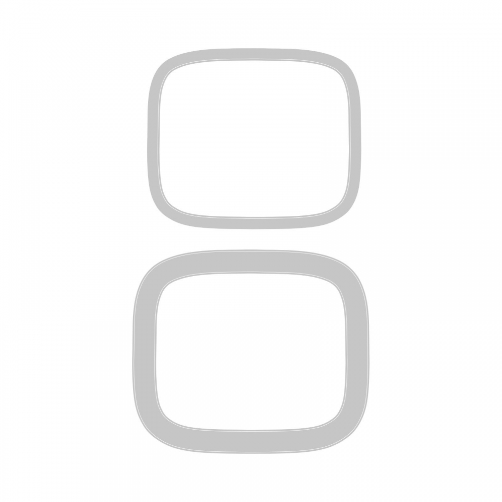 Bild 1 von Sizzix Framelits Die Set 2PK - Rounded Square - Stanzen Rechteck