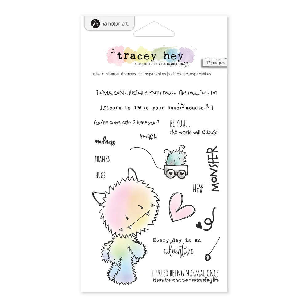Bild 1 von Hampton Art Stamp Clear Stamps - Tracey Hey - Monster Madness