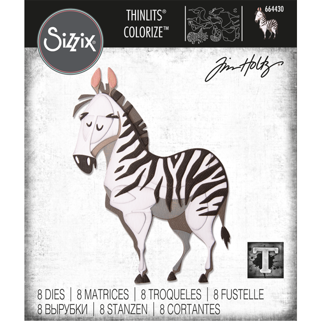 Bild 1 von Sizzix Thinlits Dies Stanzschablone By Tim Holtz Winifred, Colorize
