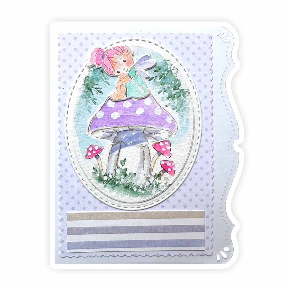 Bild 1 von Art Impressions Stamp Set - Watercolor Woodland Fairy Set - Stempel & Stanzen