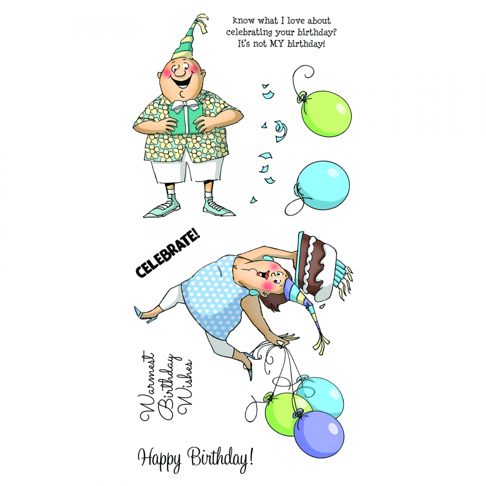 Bild 1 von Art Impressions Clearstamps Birthday Wishes