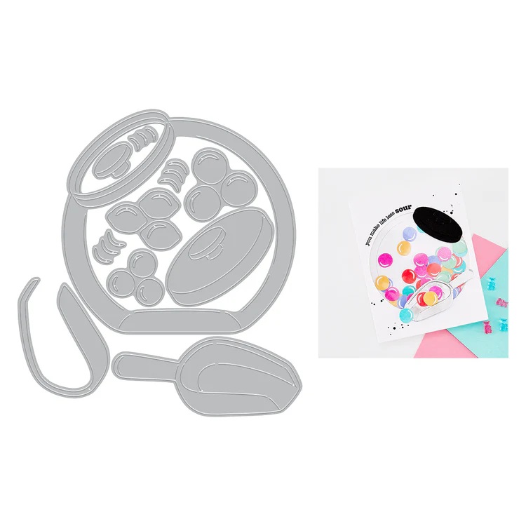 Bild 1 von Hero Arts Stanze - Penny Candy Jar Die Set by Carly Tee