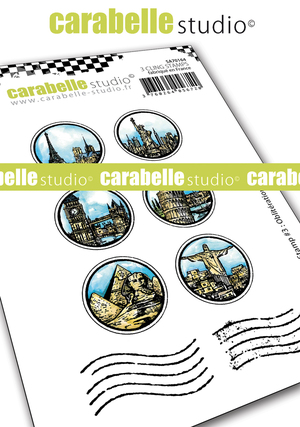Bild 1 von carabelle studio Stempelgummi "My Stamp No. 3: Oblitérations"