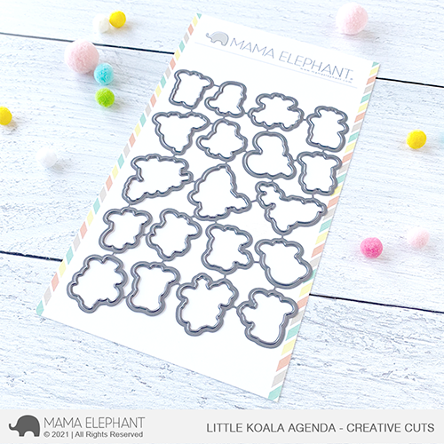 Bild 1 von Mama Elephant - LITTLE KOALA AGENDA - CREATIVE CUTS - Stanzen Koalas