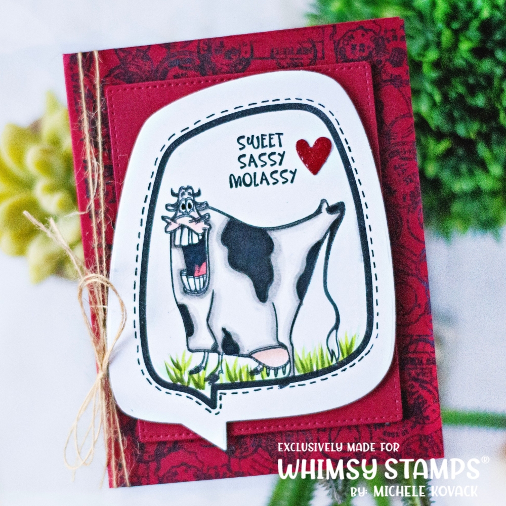 Bild 1 von Whimsy Stamps Die Stanze  -  Comic Speech Bubbles 2 Die Set