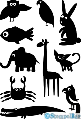 Bild 1 von StempelBar Stempelgummi Tier-Set