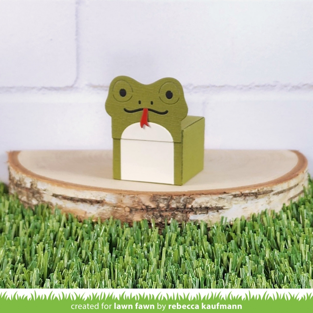 Bild 1 von Lawn Fawn Cuts  - Stanzschablone tiny gift box lizard and snake add-on