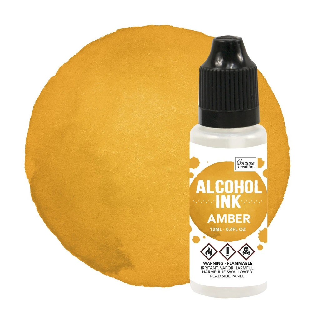 Bild 1 von Couture Creations - Alcohol Inks  / (Farbe) Amber / Sunshine Yellow