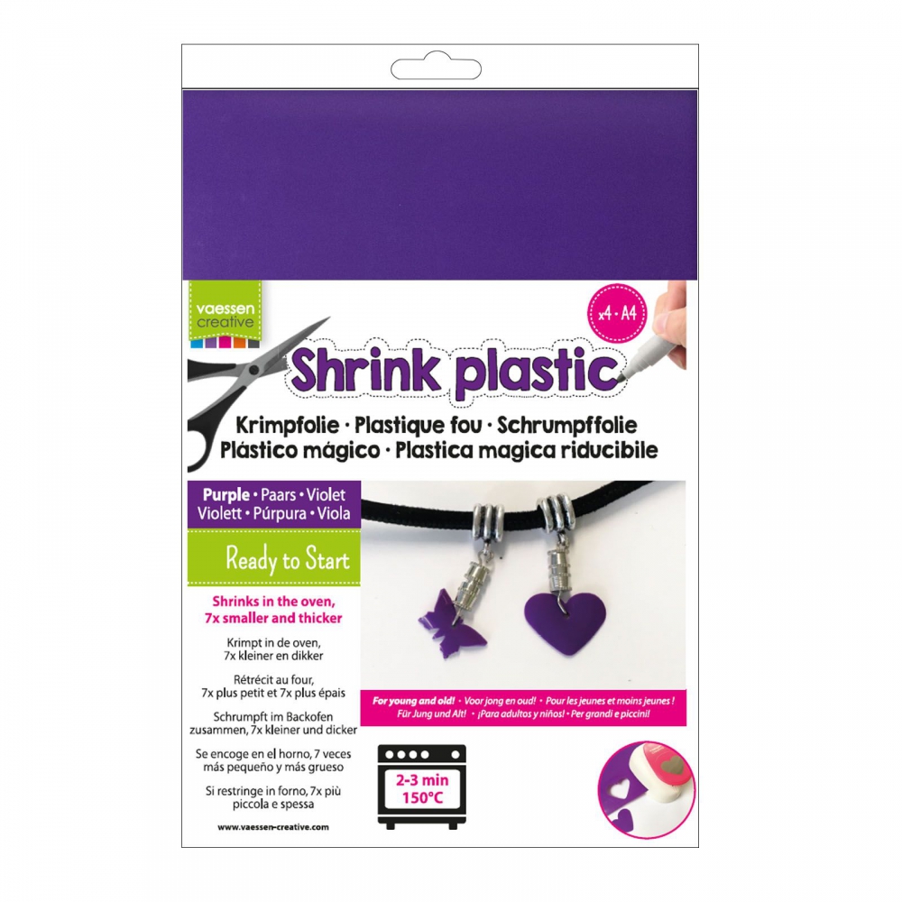 Bild 1 von Shrink plastic - Schrumpffolie violett
