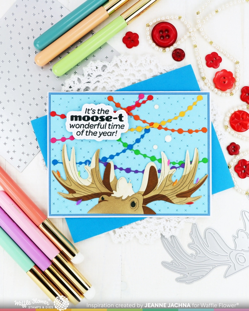 Bild 1 von Waffle Flower Birdie Friends in Winter Die - Stanze Winter Vögel