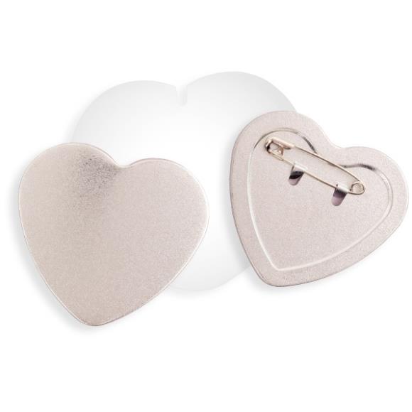 Bild 1 von We R Memory Keepers Button Press Refill Pack - Nachfüllpackung (Heart/Herz)