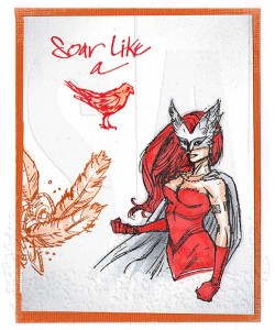 Bild 1 von The Art of Brett Weldele Cling Mount Stamps Gummistempel - Jenny Sparrow