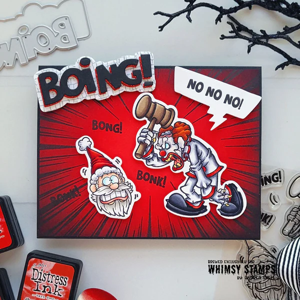 Bild 1 von Whimsy Stamps Die Stanze  -  Boing! Word - Boing! Wort