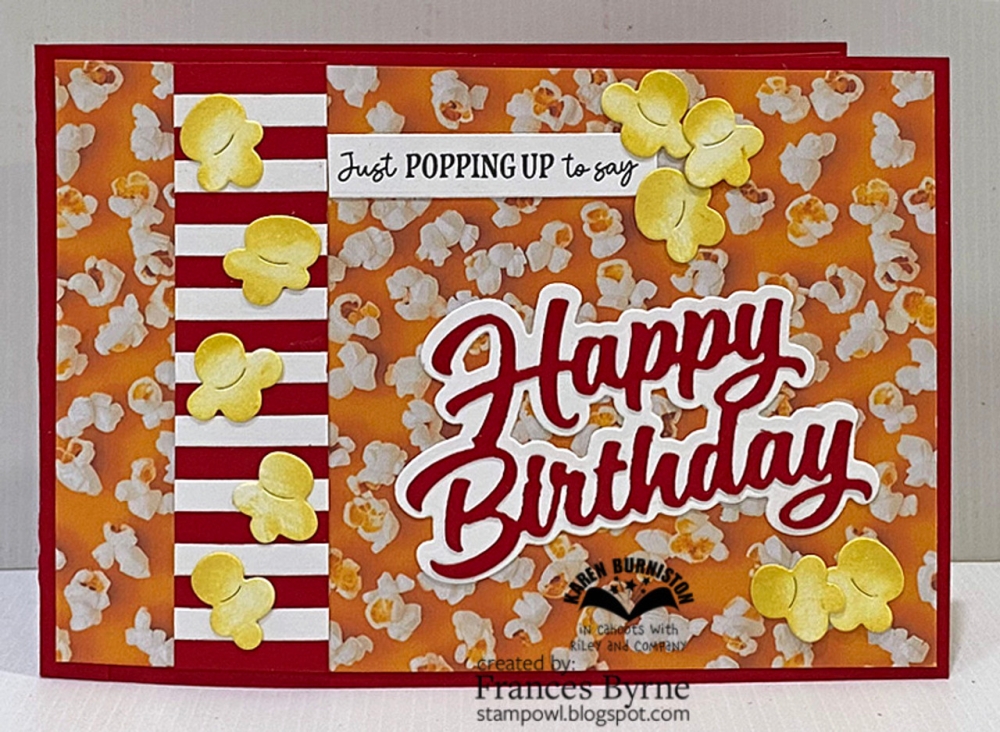 Bild 1 von Karen Burniston Clear Stamps Stempel - Popcorn Phrases