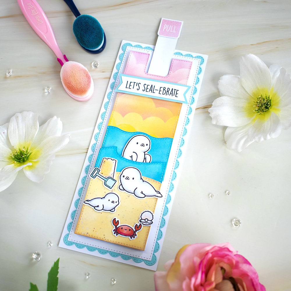 Bild 1 von Heffy Doodle Clear Stamps Set - Sealy Friends - Stempel Seelöwen