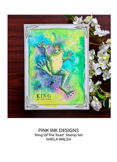 Bild 1 von Pink Ink Designs - Stempel  King Of The Toad - Frosch