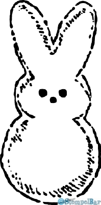 Bild 1 von StempelBar Stempelgummi großer Marshmallowhase