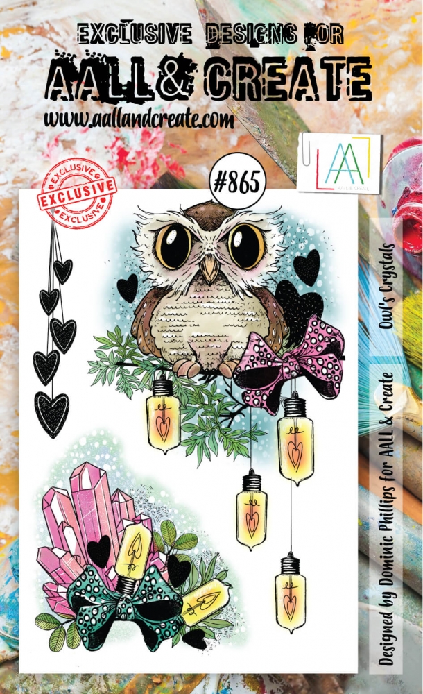 Bild 1 von AALL & Create Clear Stamps - Owl's Crystals