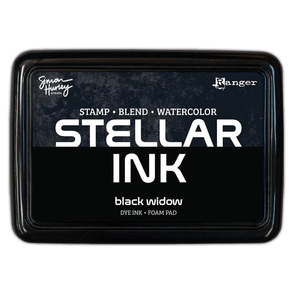 Bild 1 von Simon Hurley create. Stellar Foam Dye Ink Pad - Tuschestempelkissen Black Widow