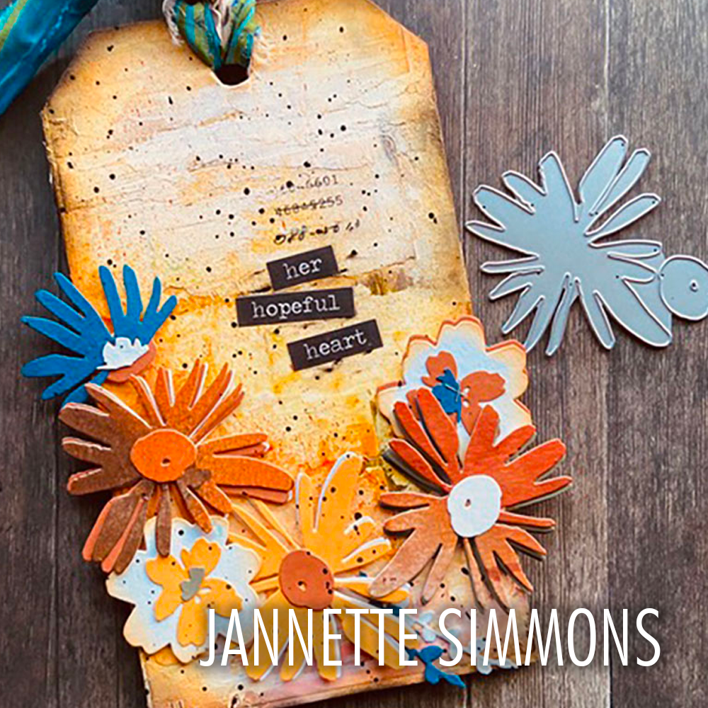 Bild 1 von Sizzix Thinlits Die by Tim Holtz - Stanzschablone - Modern Floristry - Blumen