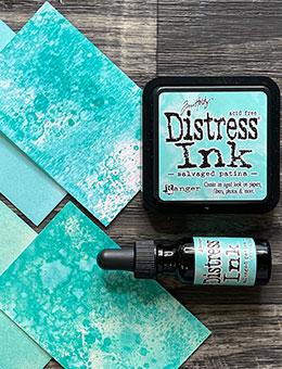 Bild 1 von Tim Holtz Distress Ink Nachfüllfarbe Reinker - Salvaged Patina