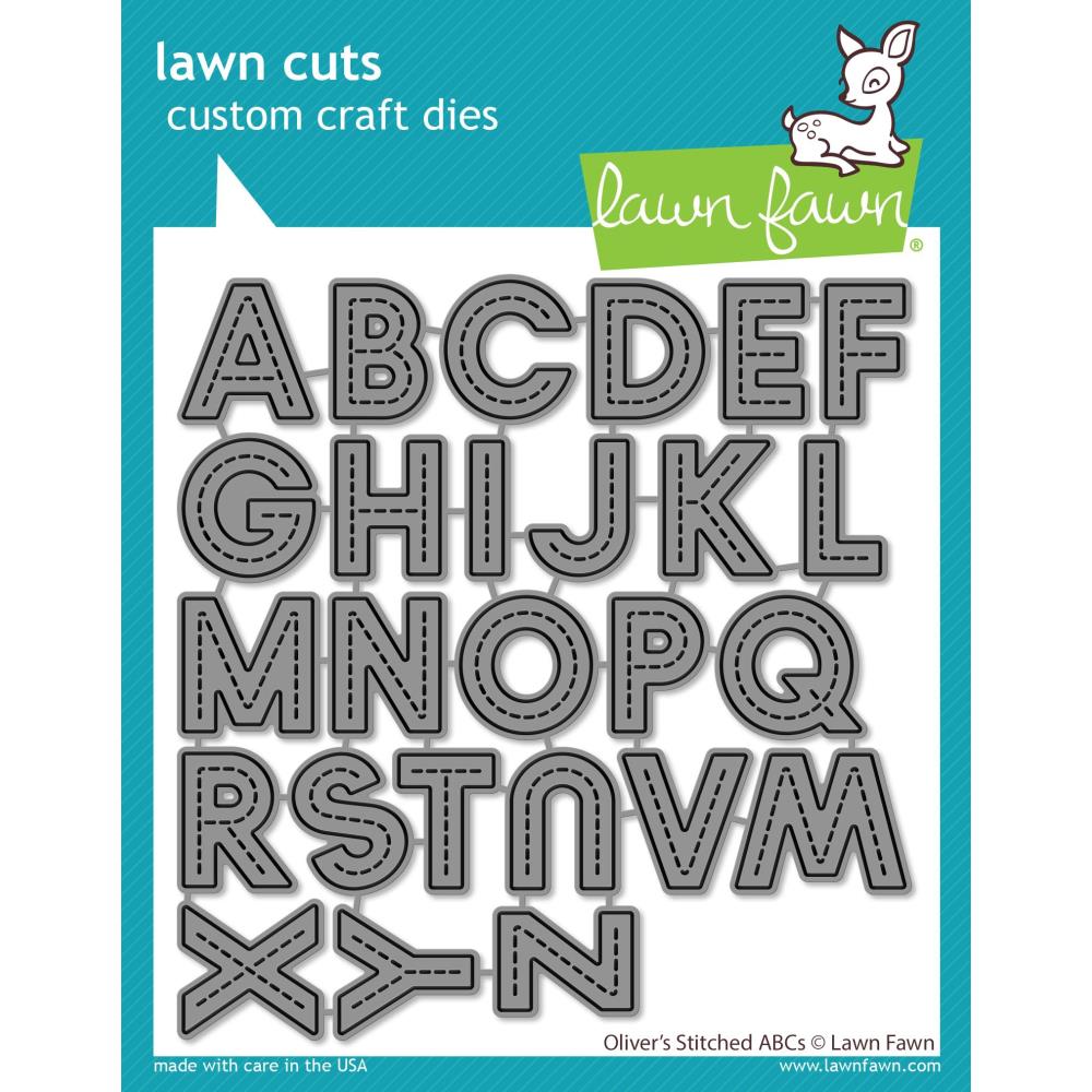 Bild 1 von Lawn Fawn Cuts  - Stanzschablone Oliver's Stitched ABC's