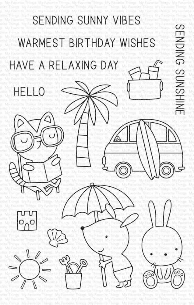 Bild 1 von My Favorite Things - Clear Stamps Sunny Vibes - Sommerurlaub