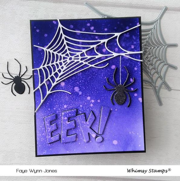 Bild 1 von Whimsy Stamps Die Stanze - EEK! Word and Shadow Die Set