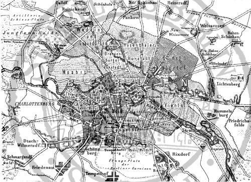 Bild 1 von StempelBar Stempelgummi Stadtplan Berlin (1919)