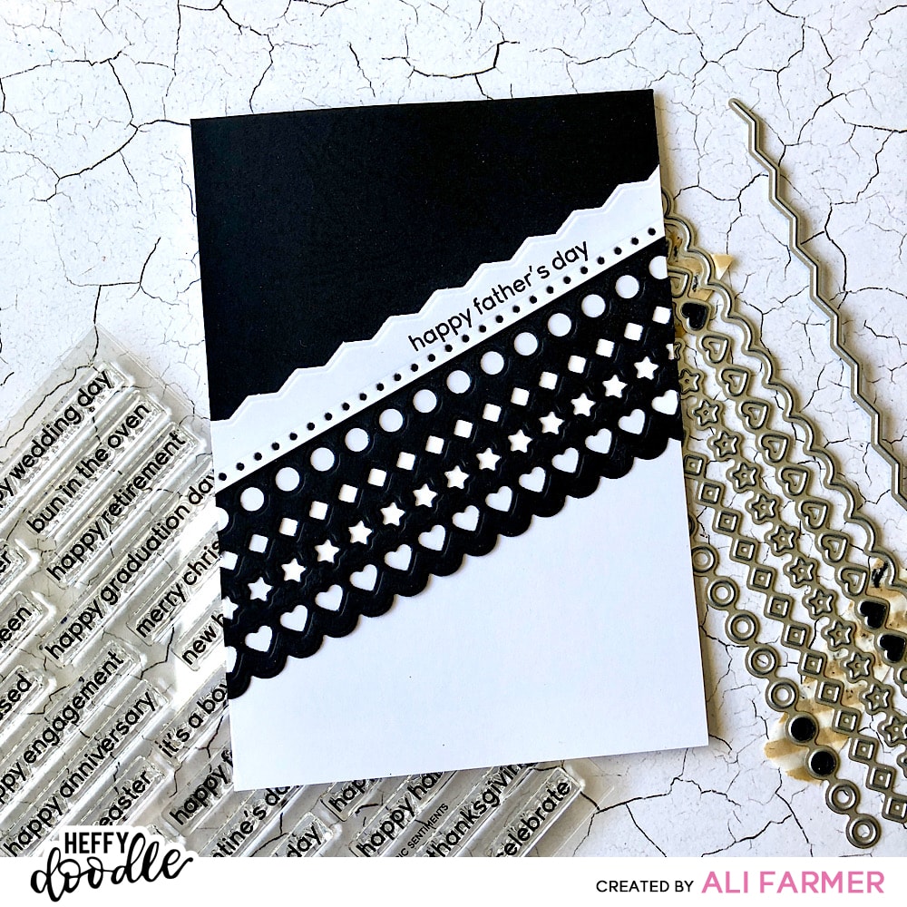 Bild 1 von Heffy Doodle Clear Stamps Set - Classic Sentiments - Stempel Texte
