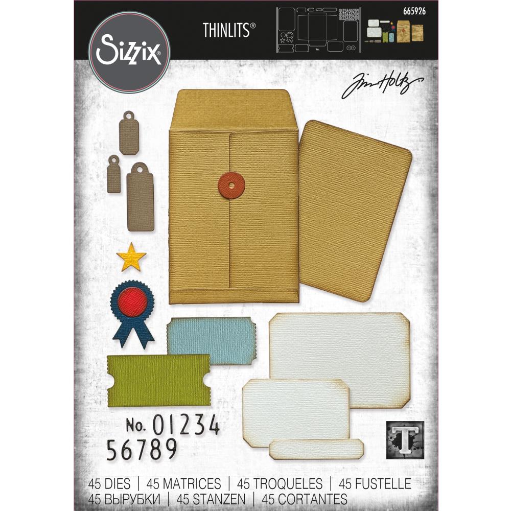 Bild 1 von Sizzix Thinlits Die by Tim Holtz - Stanzschablone - Collector