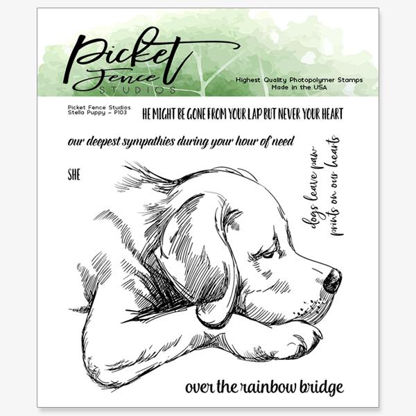 Bild 1 von Picket Fence Studios Clear Stamps Stella Puppy - Hund