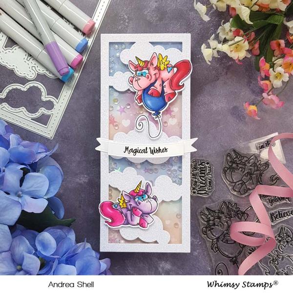 Bild 1 von Whimsy Stamps Clear Stamps - Unicorn Magic - Einhorn