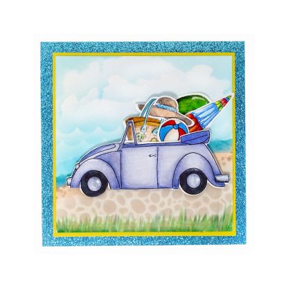 Bild 1 von Art Impressions Clear Stamps Beach Accessories - Strand Stempelset inkl. Stanzen