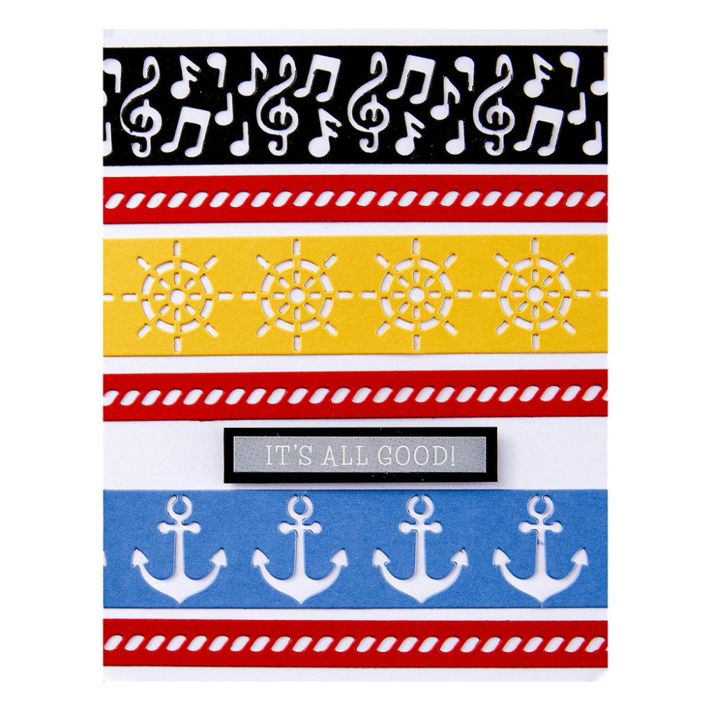 Bild 1 von Spellbinders Classic Mouse Borders Etched Dies - Stanz-Set Classic Mouse