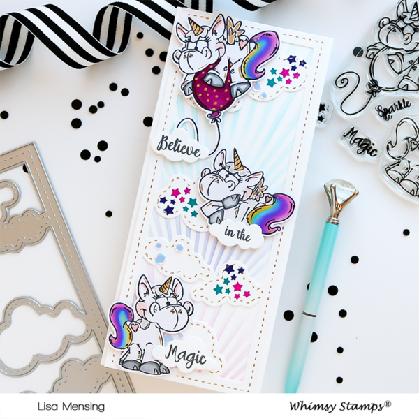 Bild 1 von Whimsy Stamps Clear Stamps - Unicorn Magic - Einhorn