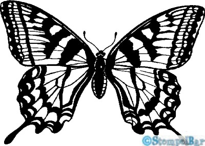 Bild 1 von StempelBar Stempelgummi Ganz grosser Schmetterling