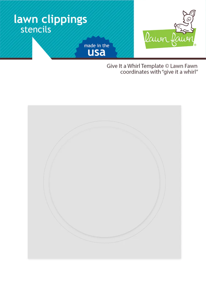 Bild 1 von Lawn Fawn Lawn Template - Schablone  give it a whirl