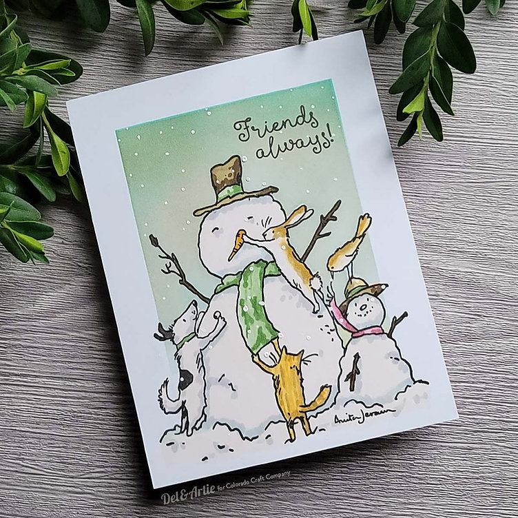 Bild 1 von Colorado Craft Company Clear Stamps - Teamwork - By Anita Jeram