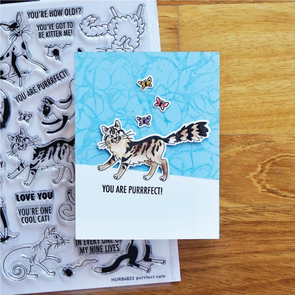 Bild 1 von Simon Hurley create Photopolymer Clear Stamps Purrfect Cats - Clear Stamps Katzen