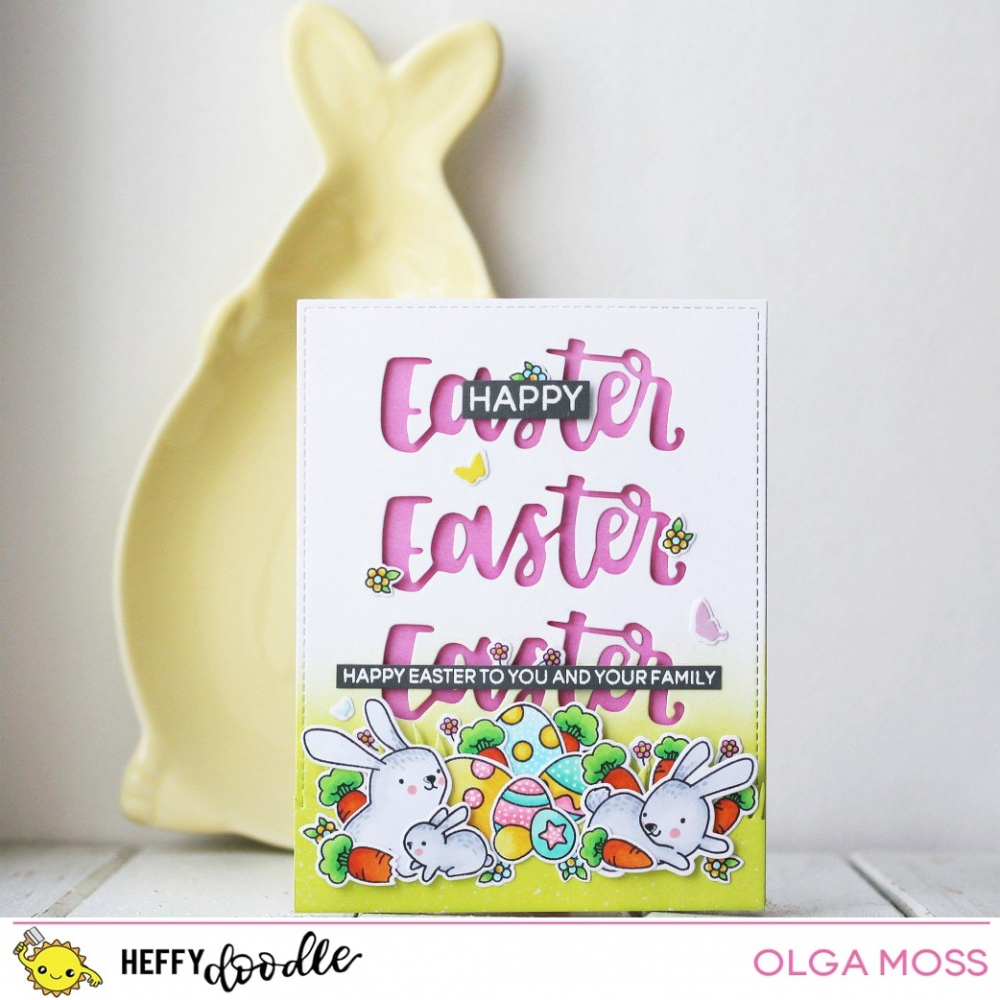 Bild 1 von Heffy Doodle Clear Stamps Set - Honey Bunny Boo - Stempel Häschen