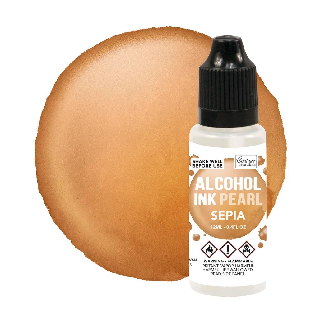 Bild 1 von Couture Creations - Alcohol Inks Pearlised  / (Farbe) Sepia Pearl / Mineral