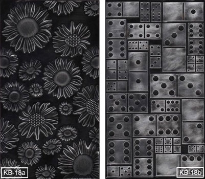 Bild 1 von Ten Seconds Studio Prägeschablone Kabuka 18 Sunflowers/Dominoes
