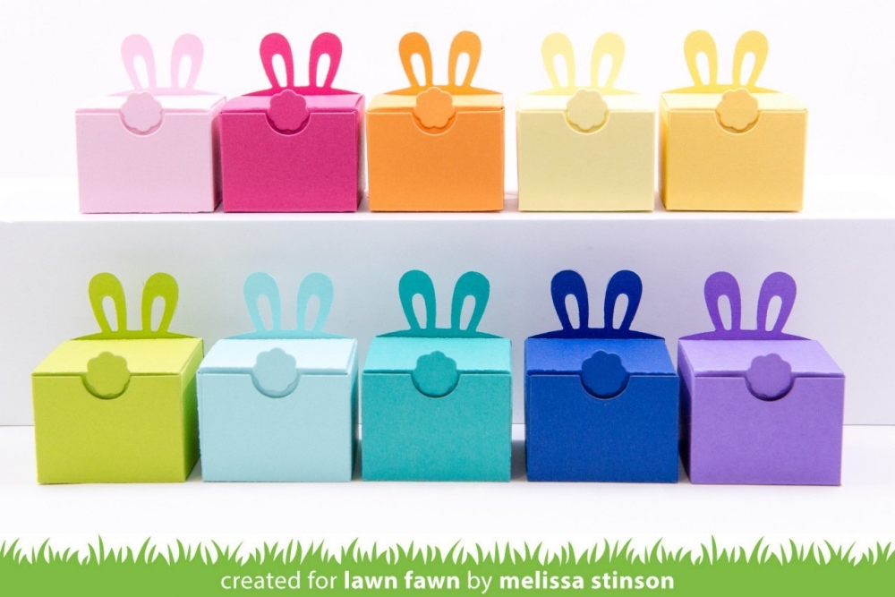 Bild 1 von Lawn Fawn Cuts  - Stanzschablone Tiny Gift Box Bunny add-on Hase
