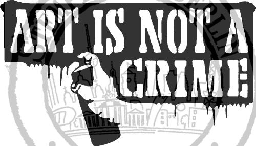 Bild 1 von StempelBar Stempelgummi ART IS NOT A CRIME