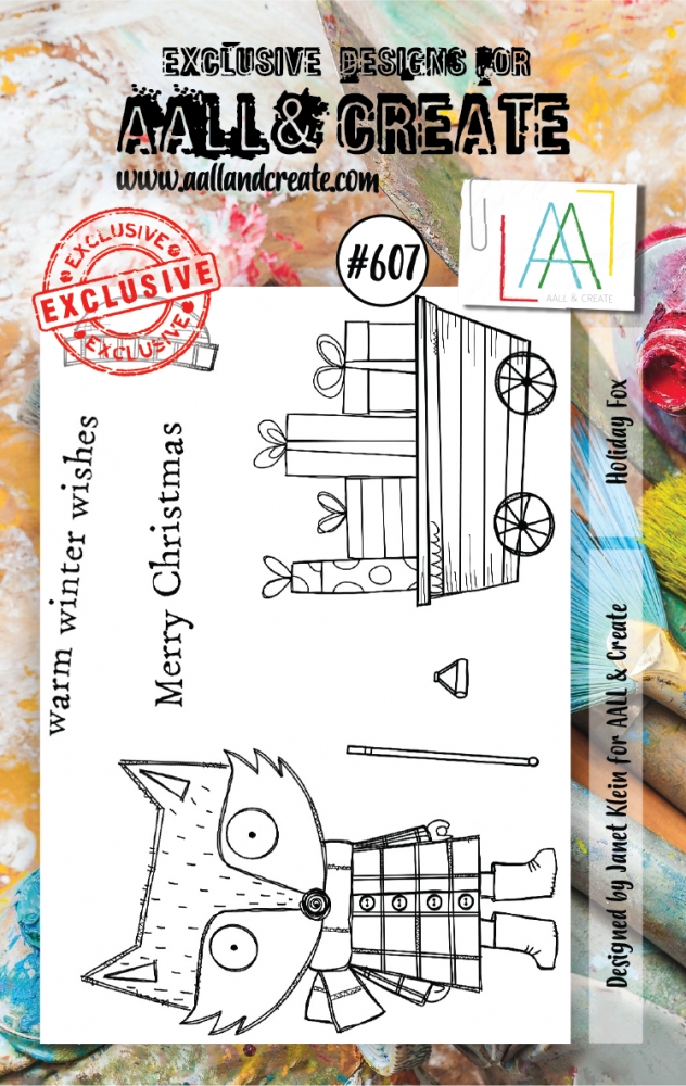 Bild 1 von AALL & Create Clear Stamps - Holiday Fox