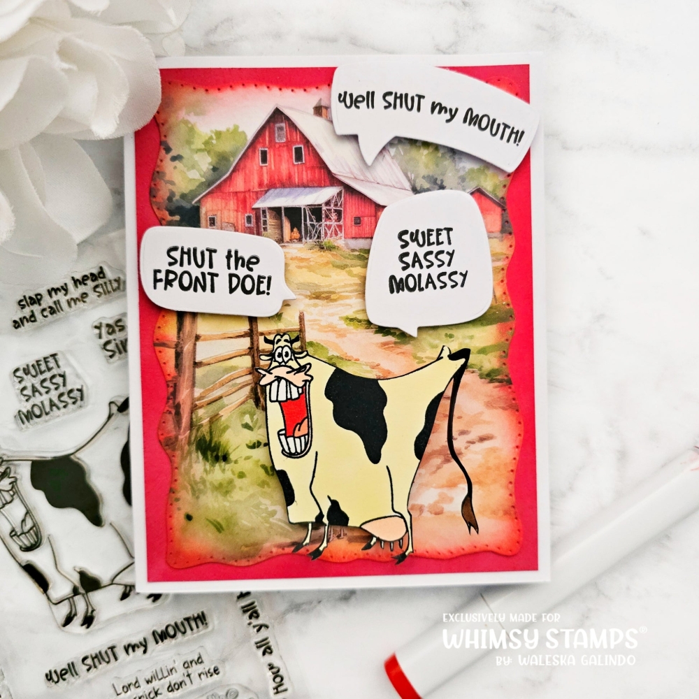 Bild 1 von Whimsy Stamps Die Stanze  -  Comic Speech Bubbles 2 Die Set