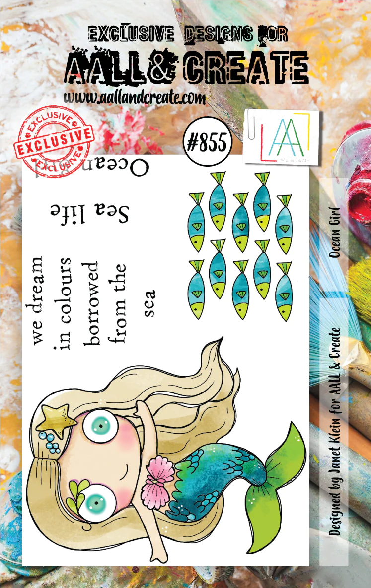 Bild 1 von AALL & Create Clear Stamps - ocean girl