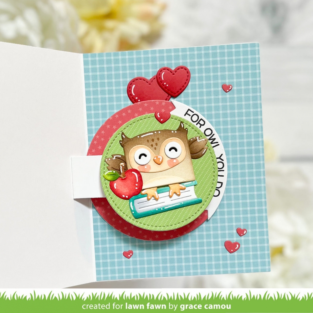 Bild 1 von Lawn Fawn Cuts  - Stanzschablone tiny gift box owl and penguin add-on